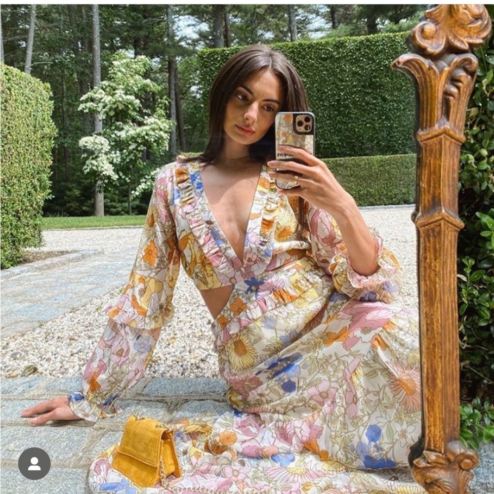 Neon Rose Theodora Cut Out Dress size M